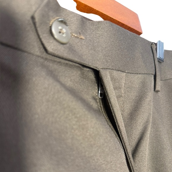 Savane Mens Pleated Front Birch 34Wx34L Expandable Comfort Wrinkle Free 10729716 - Picture 8 of 17